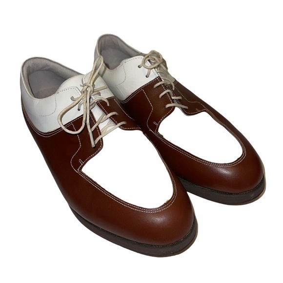 FootJoy Shoes - Footjoy Europa Collection Golf Shoes Brown White